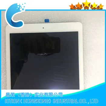 Čisto Nov A1567 A1566 LCD Računalnike Zbora Za iPad Zraka 2 LCD Zaslona Sklop Zaslona na Dotik Zaslon Bele Barve