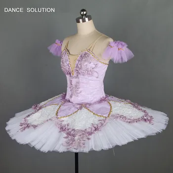 Čudovito Lila Pravljice Tutu za Odrasle Dekleta Balerina Ples Kostum Strokovno Tutu Obleko po Meri Klasične Tutus B18033