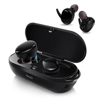 Šport Nepremočljiva TWS4 Brezžična tehnologija Bluetooth 5.0-Ear Slušalke Slušalke S Polnjenjem Polje Čepkov Za Iphone, Samsung Huawei