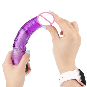Ženske Električne Simuliranega Šoka Falos Velike Model Penis Sesalni G Spot Vibrator, Vibrator Moški Masturbator