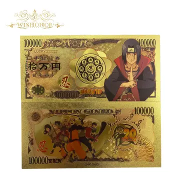 10Pcs/Veliko 2020 Nove Japonske Anime Kakashi Bankovcev Naruto Bankovcev Jen Bankovcev Denarja Za Zbiranje