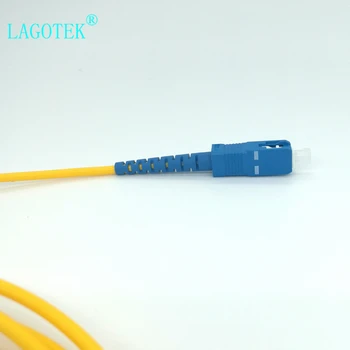 10PCS/vrečko SC APC-SC UPC 3M Simplex načinu svjetlovodni patch kabel Kabel 2,0 mm 3,0 mm FTTH vlakna, optični kabel skakalec