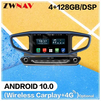 128G Carplay Android10 zaslon Multimedijski Predvajalnik DVD-jev za HYUNDAI Ioniq Hibridni 2017 avto GPS Navi Auto Radio Audio Stereo Vodja enote