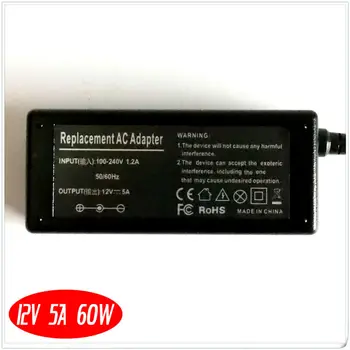 12V 5A AC Power Adapter Polnilec ZA Acer AL732 AL722 AL2051W AL511 LSE9901B1250 AL1951 AL501 AL507 FP551 LCD Monitor