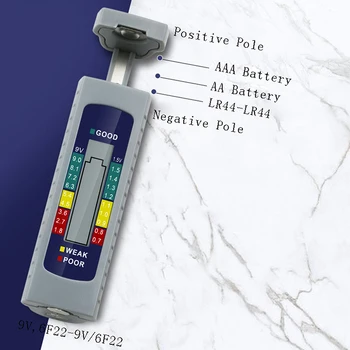 1Pc Baterija Digitalni Tester Zmogljivosti Tester za Preverjanje Za Litijeve Baterije Oskrbe Tester Nova