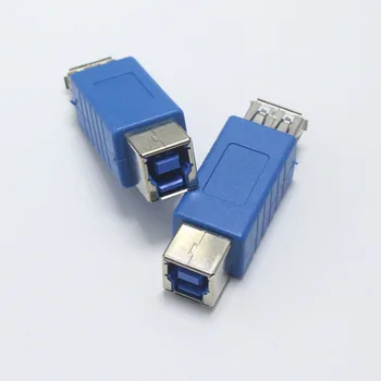 1pcs USB 3.0 Tip B Female za Stojalo za Tiskalnik Tip A Ženski priključek DC Vtič Priključek za Visoke Hitrosti, Priključek za Napajalnik za PC