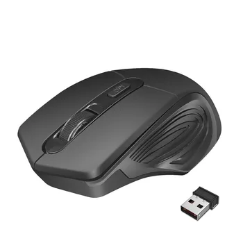 2.4 GHz Brezžična Optična USB Gaming Miška 2400DPI za Polnjenje Izključite Miši Računalnik Tabela Ergonomska Tiho Za Prenosni RAČUNALNIK