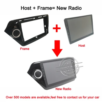 2 din avtoradio Center Stereo Zvoka Radio DVD GPS Ploščo Plošča Okvir Fascijo Zamenjava Za SEMENA Izboljšati S2 Dash Kit