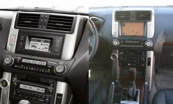 2 din IPS PX6 zaslon Android 10.0 Avto Multimedijski predvajalnik Za Toyota Prado 2010-2013 BT radio audio stereo GPS navi glavo enota DVD