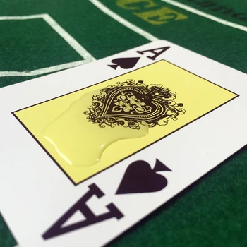 2 kompleta/Veliko Baccarat Texas Hold ' em Plastične Igralne Karte Nepremočljiva so odporni na Obrabo, Drgnjenje Kart za Poker Igre 2.48*3.46 Palčni Kartico