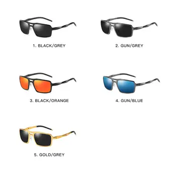 2019 LVVKEE Luksuznih blagovnih Znamk Očala šport Polarizirana Moških Gafas Prostem UV400 Moška sončna očala Zlitine H2O Modra buljiti