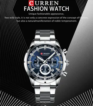 2020 CURREN Luksuzne blagovne Znamke Moških Watch Moda Quartz Moške Ure Nepremočljiva Priložnostne Ročne ure Moške Ure Relogio Masculino