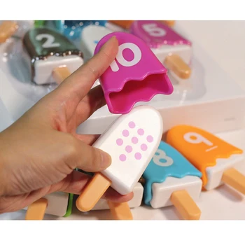 2020 Digitalne Popsicle Matematike Razsvetljenje Izobraževanja v Zgodnjem Otroštvu starši-Otrok, Interaktivne Izobraževalne Igrače za Otroke