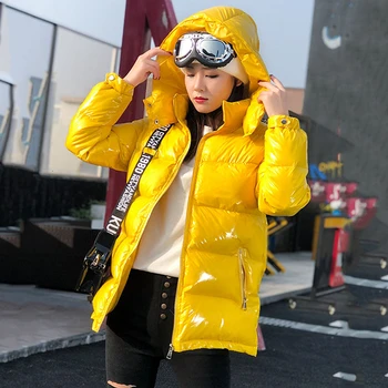 2020 kratek hooded toplo navzdol bombaž womens plašč zimske jakne in plašči ženski nov modni parka Harajuku Oblačila vrhovi MY209