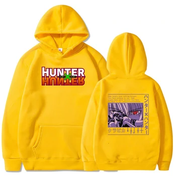 2020 Moda Hunter X Hunter Oči Hoodies Ulične Puloverju Majica Moških Hip Hop Hoodie Pullove