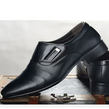 2020 moške Britanski poslovna obleka moška obutev moška obutev lep Oxford čevlji bela opozoril socialne čevlji