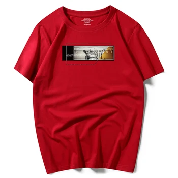 2020 natisnjeni T-shirt bombaž kratka sleeved kul košarka moški t-shirt priložnostne poletje svoboden moška majica moška t-shirt majica