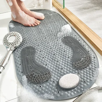 2020 Nov slog PVC wc kopalnica nedrsečo mat gospodinjski kopalnica grind kamen talna obloga tuš sobi masaža stopal mat