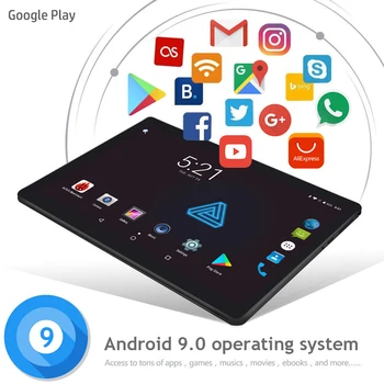 2020 Novo 10 palčni Tablični računalnik 4G LTE, 8GB RAM-a, 128GB ROM 1280*800 IPS Zaslon visoke LOČLJIVOSTI Android 9.0 WIFI GPS Brezplačna Dostava Otroci tablet