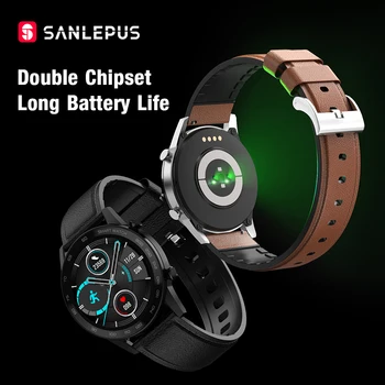 2020 SANLEPUS EKG Pametno Gledati Bluetooth Klicev Za Moške IP68 Vodotesen Smartwatch Krvni Tlak Monitor Za Android, Apple Xiaomi