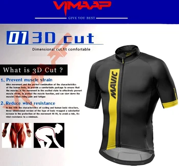 2021 mavic Kolo Nositi MTB Kolesarjenje Oblačila Ropa Ciclismo Kolo enotno Cikel majica Racing Kolesarski Dres bo Ustrezala