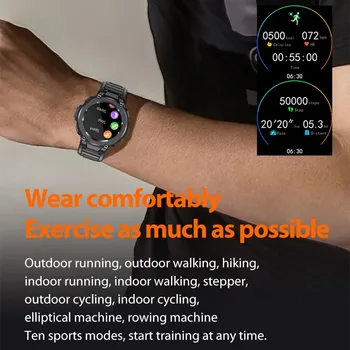 2021 Novo Večfunkcijsko Človek Šport Pametno Gledati Bluetooth Klic Srčni Utrip, Krvni Tlak Spanja Merjenje Smartwatch Moda Pazi