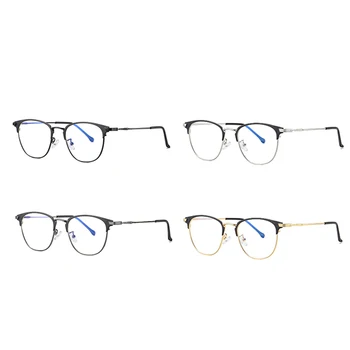 2021new Student Art Anti Modra Svetloba Očala Moški Ženske Anti Sevanja Kovinski Ravno Ogledalo, Igranje Računalniških Blocker Očala