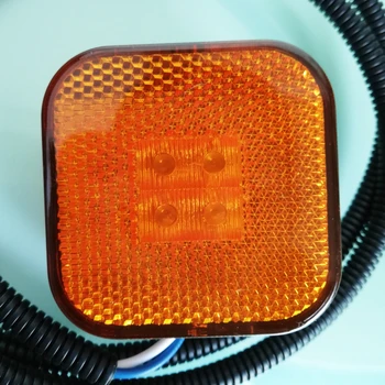 2Pcs 24V LED Strani Marker Luči Opozorilni Signal Indikatorska Lučka Za MAN TGS/TGM Težka Tovornjak