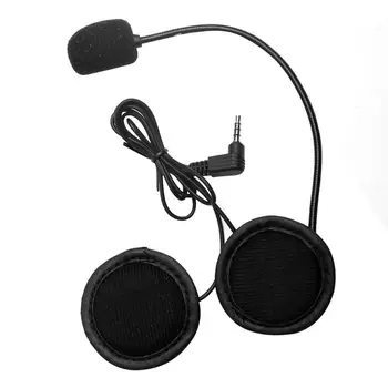 2PCS 3,5 MM V6 Pro Pribor Slušalke Zvočnik Mikrofon Posnetek Za Vnetphone V4/V6 Motoristična Čelada Bluetooth Interkom