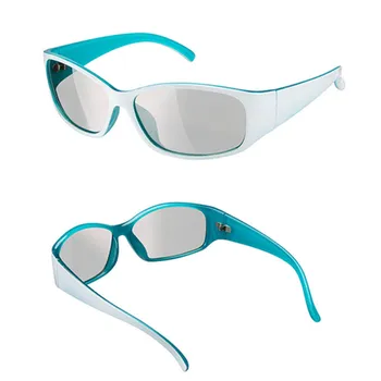 2pcs Pack Trde Plastike Nadomestne Krožno 3D Očala Polarizirana Pasivna Očala Za LG Samsung SONY RealD 3D Kino, TV, Računalnik