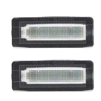 2x 18 SMD LED Tablice Število Svetloba Svetilke brez Napak Za Benz, Smart Fortwo Coupe Zamenljivih 450 451 W450 W453