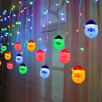 3.5 metrov 96 LED novoletne lučke Santa Claus pravljice prostem nepremočljiva niz luči spalnica garland luči niz