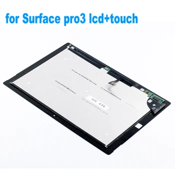 3 KOS Original Lcd Za Microsoft Surface Pro 3 1631 LCD-Zaslon na Dotik TOM12H20 v1.1 v1.0 LTL120QL01 Za Pro3 LCD