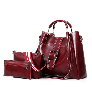 3pcs/set Kompozitni torbe za ženske 2021 luksuzne ročne torbe ženske torbe oblikovalec Visoko kakovost lakasto usnje letnik torba sac