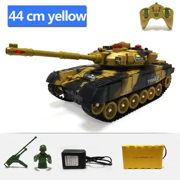 44 CM Super RC tank polnilnik bitka začela na smučeh, sledi daljinsko upravljanje vozila Hobi fant igrače za otroke, otroci BOŽIČ