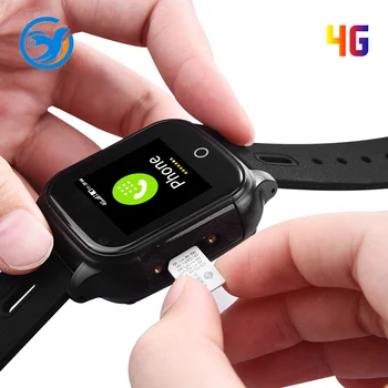 4G Eno tipko SOS starešine GPS Lokator Krvni Tlak, srčni utrip odkrivanje osebnih gps tracker otrok smartwatch za otroke z gps
