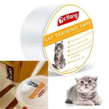 5-Krat Debelejši Pet Kavč Zaščito Lepilnega Traku Mačka Anti-scratch Zaščitno folijo Usposabljanje Scotch Tape Kavč Talne Nalepke PVC