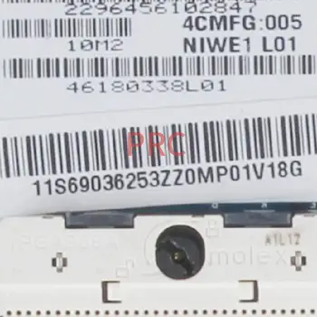 69036253 Prenosni računalnik z matično ploščo Za LENOVO G460 Zvezek Mainboard LA-5751P HM55 N11E-GE1-S-A3 DDR3