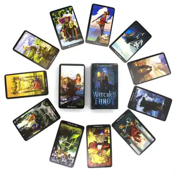 78 Listi Santa Morjem Tarot Karte, družabne Igre Sim kartice Kartice Igranje Trajne Ustvarjalna Igrača Darilo 78 Tarot BoardGame Tarot C V2F5