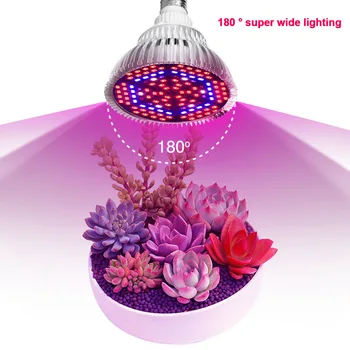 85-265V E27 5730SMD UV Celoten Spekter Raste Lučka Rastlin, Cvetja 30W/50 W/80W LED UV Rastlin Raste Svetlobe Cvetja, Vrtnin, Sadik