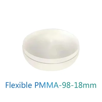 98x18mm Disk Prilagodljiv PMMA Acetal Smolo Blok A0/A1/A2/A3/B1/Clear Color za Zobni Laboratorij za Odprte CADCAM Rezkanje Sistem