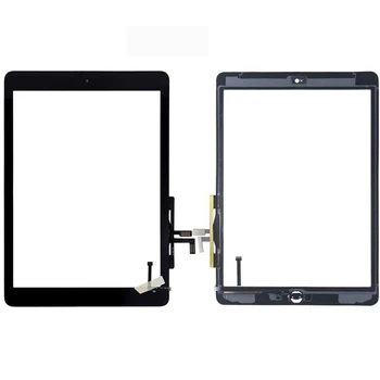 A1822 A1823 na Dotik Za iPad 5 5. Generacija, Zaslon na Dotik, Računalnike Zunanji LCD-Plošča sprednjega Stekla & 2 mm Trak in Orodja