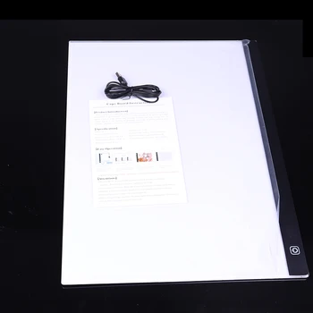 A3! Možnost zatemnitve Ultra Tanek A3 LED Luči Tablet Pad, ki se Uporablja za EU/UK/AU/US/USB Plug Diamond Vezenje Diamond Slikarstvo Navzkrižno Šiv