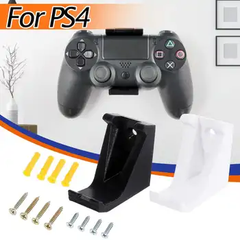 ABS Bela/ Črna Stenski Nosilec Za PS4 Slim Za Playstation 4 Pro Krmilnik Game Pad Dock Gamepad Stand Nosilec z Vijaki