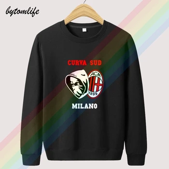 AC Milan Italija Italija Nogomet Calcio Futbol Camiseta Top Šport Hoodie Mens Moda Majica Puloverju Azijskih Velikost