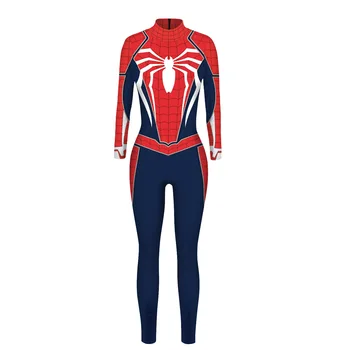 Ainiel Spiderman Ples Cosplay Kostum Strup (STRUP) Kostum Spiderman Opica Avengers: Halloween Neskončne Vojne