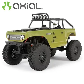 AKSIALNI SCX24 Zapah Rock Crawler 1/24 4WD RTR olivno zelena