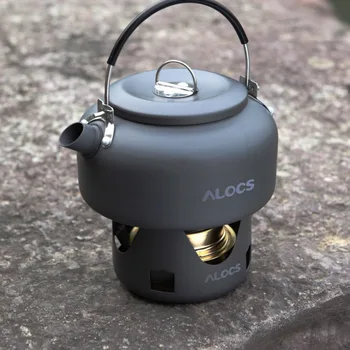 ALOCS CW-K02 Ultra Lahki za Kuhanje na Prostem Kampiranje grelnik vode Je 0,8 L Čaj Aparat za Pot, za Kampiranje, Ribolov