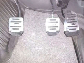 Aluminij zlitine avtomatski menjalnik anti-skid auto deli pedal za Opel Optima Rio5 Rio K2 K3 K4 K5 KX3 KX5 Insignia