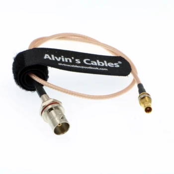 Alvin je Kablov DIN 1.0/2.3 Mini BNC Ženski na BNC Ženski Kabel Podaljšek za Blackmagic HD SDI